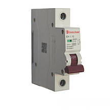 Автоматичний вимикач 1P 10A 4,5 kA 230-400V IP20