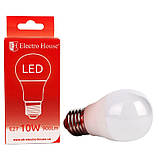 LED лампа  E27/ 4100K / 10W 900Lm /220° G45, фото 4