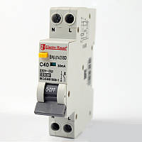 ДИФ Автомат 25А 1P+N(1 модуль) 30mA 6kA  230-240V  IP20