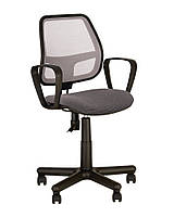 Кресло офисное Alfa GTP крестовина PM60 спинка сетка OH-1, сиденье ткань С-11 (Новый Стиль ТМ) спинка сітка OH-1, сидіння тканина Cagliari С-26