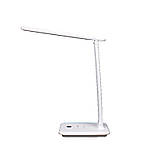 Настільний LED світильник (лампа) 10 W 2700 K/4100K/6500 K 700 Lm білий, фото 2