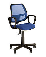Кресло офисное Alfa GTP крестовина PM60 спинка сетка OH-3, сиденье ткань С-06 (Новый Стиль ТМ) спинка сітка OH-3, сидіння тканина Cagliari С-14
