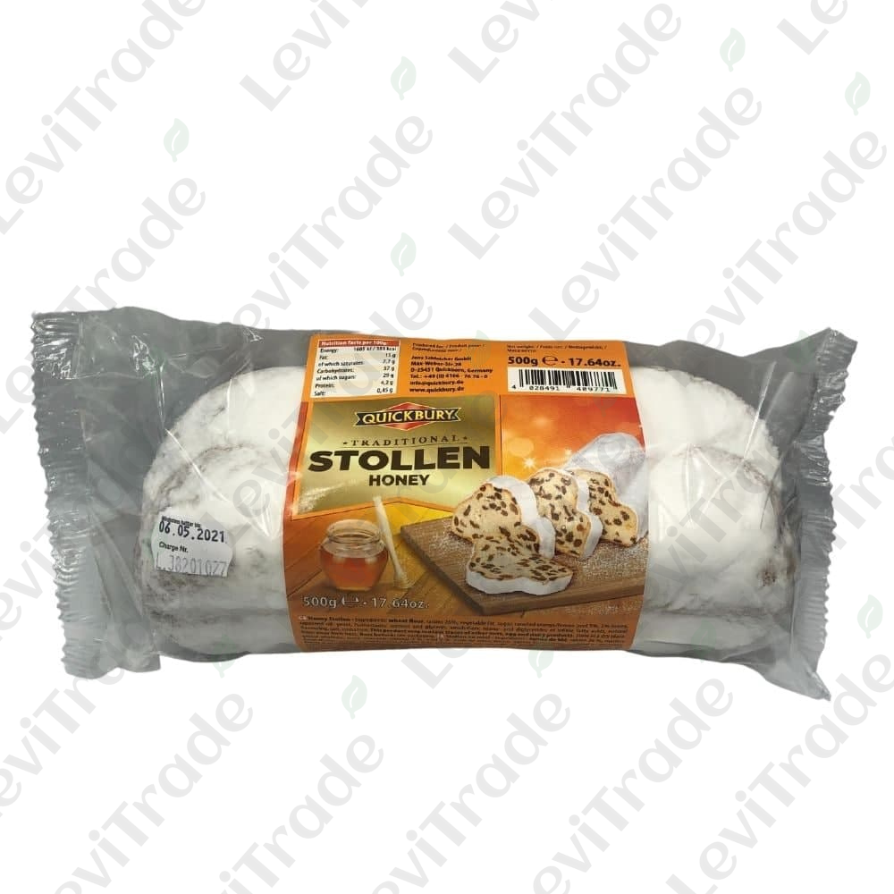 Штолен Quickbury Honey мед 500г, 10шт/ящ