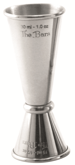 J010 Джигер 15/30 мл, сталь 18/10 The Bars