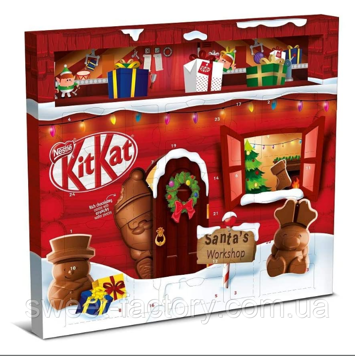 KitKat Advent Calendar 195g продажа, цена в Чернигове. Изделия из