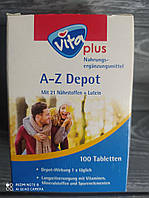 Вітаміни А Z Depot, Vita plus 100 табл. Німеччина