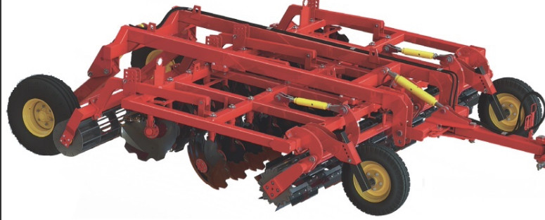 Борона причіпна БП-4 2-х рядна з ріжучими катками, фото 1