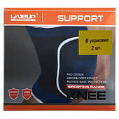 Наколінник захисний LiveUP KNEE SUPPORT синій M