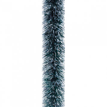 Гірлянда 100 3м (зелен. матова зі срібн. кінчиками) №901448/Новогодько/(35)