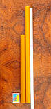 Циліндрична воскова свічка D28-220мм з натурального бджолиного воску, фото 3