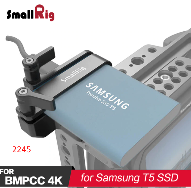 Аксесуар SmallRig Mount for Samsung T5 SSD (2245)