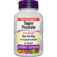 Prostate Support Formula Webber Naturals - Super Prostate (60 softgels)
