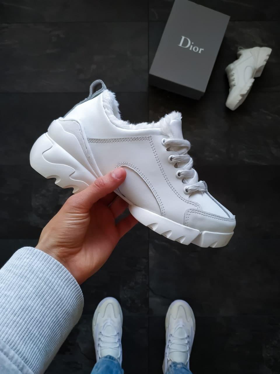 Жіночі кросівки Christian Dior D-Connect Black чорні Кристивн Діор