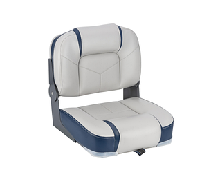 Сидіння Bass Boat Center Seat Сіро / Синє, фото 1