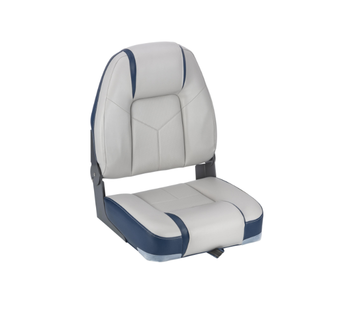 Сидіння Premium High Back Сіро / Синє