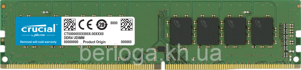 Пам'ять Crucial 4 GB DDR4 2400 MHz (CT4G4DFS824A)