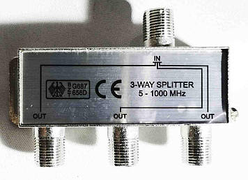 Розгалужувач ТВ сигналу "GERMANY" x3