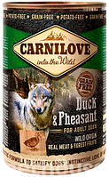 (6 шт) Carnilove (Карнилав) Консервы Grain Free Dog Adult с уткой и фазаном 400 g (6 штук)