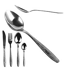 Ложка чайна "Барвінок" L13,5см вищий сорт / ціна за 1 шт