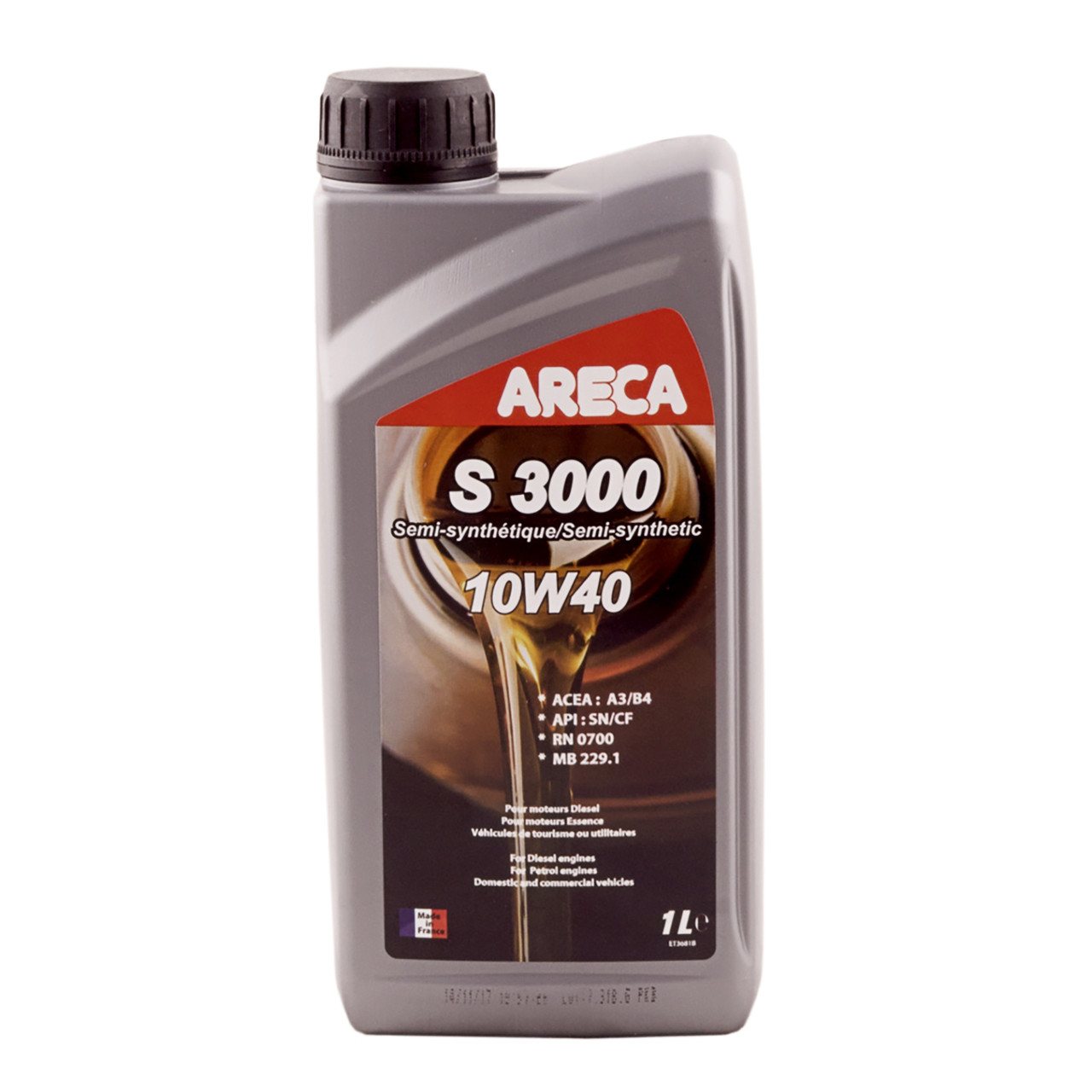 Areca S3000 10W-40 1л (040C000100)