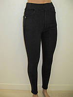 Стильные женские лосины джинси на меху норма S-2XL Kenalin