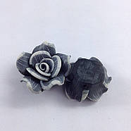 Бусина з полімерної глини троянда 22 мм, фото 2