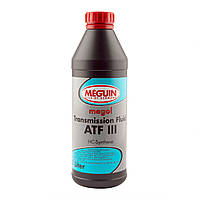 Meguin Transmission-Fluid ATF III 1л (4875) Синтетична трансмісійна олива