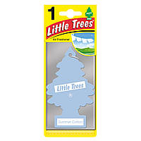 Ароматизатор повітря Літня Бавовна Little Trees Summer Cotton ялинка 78099