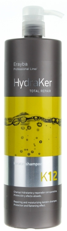 Шампунь кератиновий Erayba HydraKer K12 Keratin Shampoo (1л.)