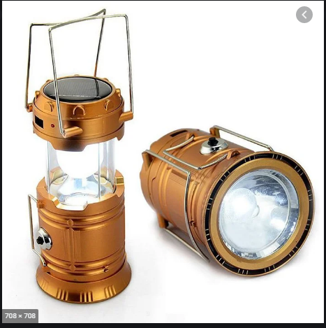 Лампа Кемпінг SL-5800/Сонячна батарея