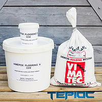 VIMEPOX FLOORING-CEM- трикомпонентне епоксидно-гідравлічне покриття, 25 кг