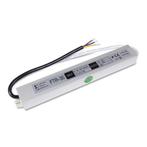 Блок живлення для світлодіодних стрічок герметичний OEM FTR-30-12 DC12 30W 2,5 А