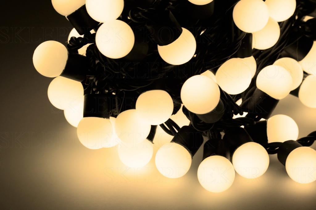Новорічна гірлянда 200 LED / 20 м, теплий білий світло