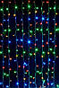 Гірлянда штора 3x3 м 300 LED жовтий, зелений, синій, червоний, фото 6