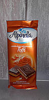 «Шоколад "Alpinella Toffee" (Альпинелла с начинкой тоффи), Польша, 100г