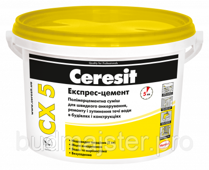 Суха суміш Ceresit CX 5 для анкерування 2 кг
