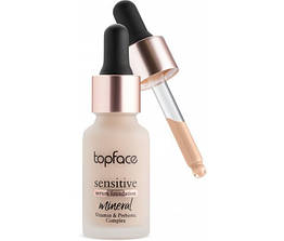 Тональная основа для сухой и чувствительной кожи Topface Sensitive Mineral, № 01
