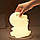 Нічник світильник Діно для дітей Losso силіконовий із 2 режимами, білий, фото 7