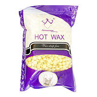 Горячий воск в гранулах для депиляции Konsung Hot Wax Молоко 500g