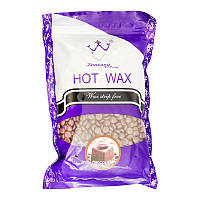 Горячий воск в гранулах для депиляции Konsung Hot Wax Шоколад 500g