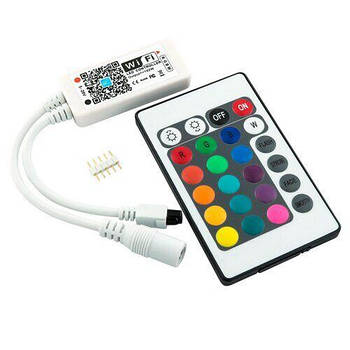 Контролер для світлодіодних стрічок RGB+W OEM 8 А-Wi-Wi-IR24 (2A*4канала)