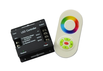 Контролер RGB PROLUM (RF; 5K; сенсорний; 36A; ЧИП; Білий)