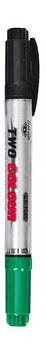 2-сторонній маркер CY-1000 для дошки (Чорно-зелений)