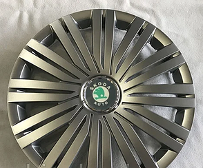 Ковпаки Skoda R15 (Комплект 4шт) SJS 339