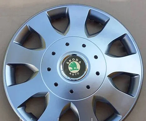 Ковпаки Skoda R16 (Комплект 4шт) SJS 400