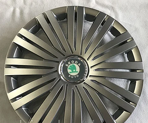 Ковпаки Skoda R17 (Комплект 4шт) SJS 502