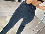 Жіночі модні джинси баггі( мом пояс на Резинці ) Deckploy, фото 2