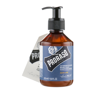 Шампунь для бороди Proraso Azur Laime Beard Wash 200 мл (8004395007516)