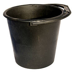 Відро пластикове ГОСПОДАР 10 л чорне 92-0237