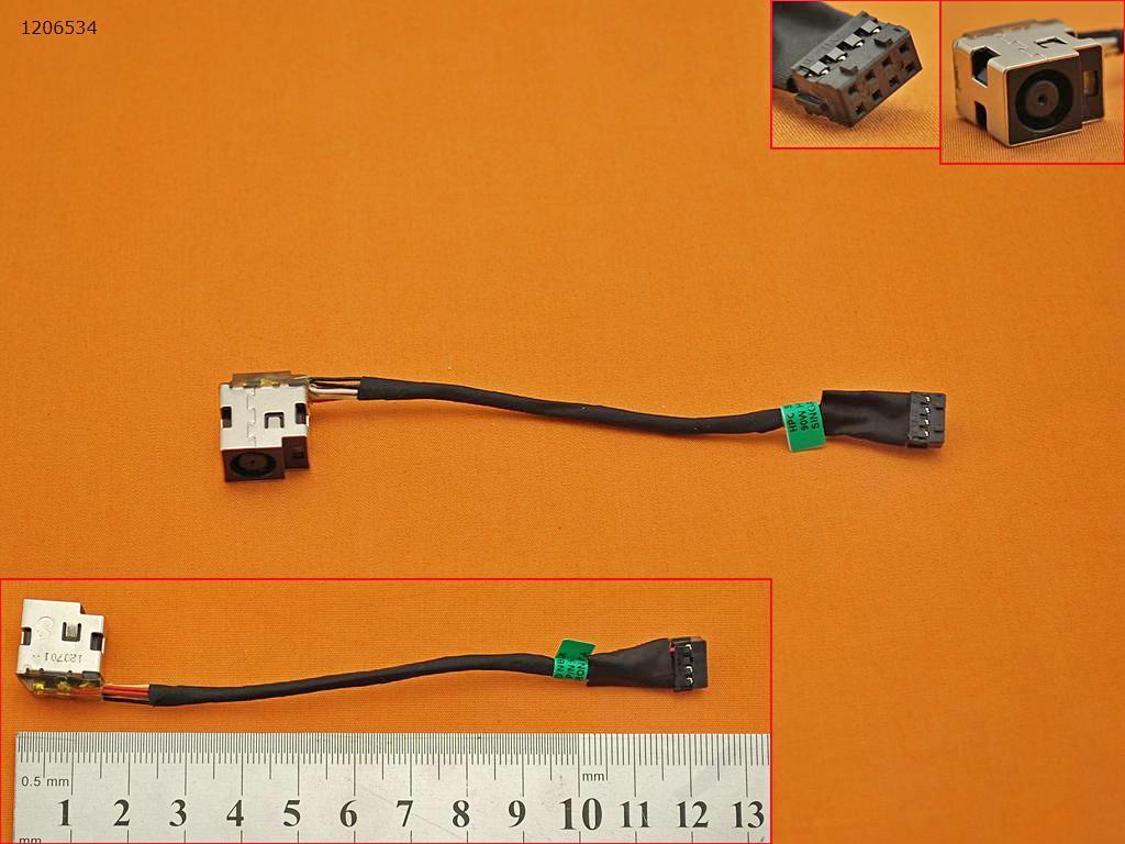 Разъем Гнездо Питания для HP Pavilion G6-2000 G7-2000 Dm4-3000, (с ...